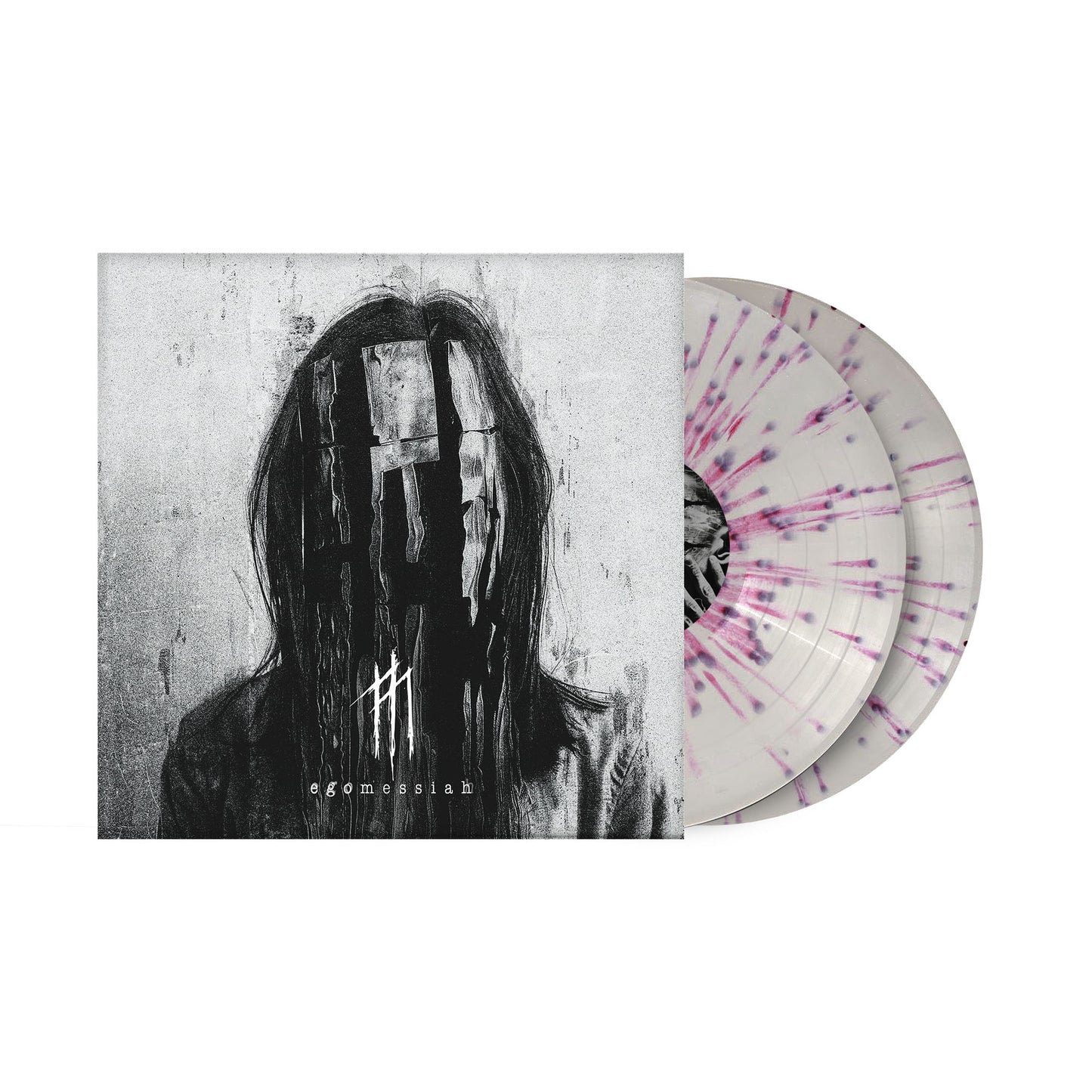 Pinhead - Egomessiah (White Viola Splattered-2-Vinyl)